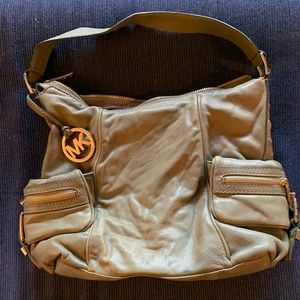 Michael Kors Army Green Shoulder Bag